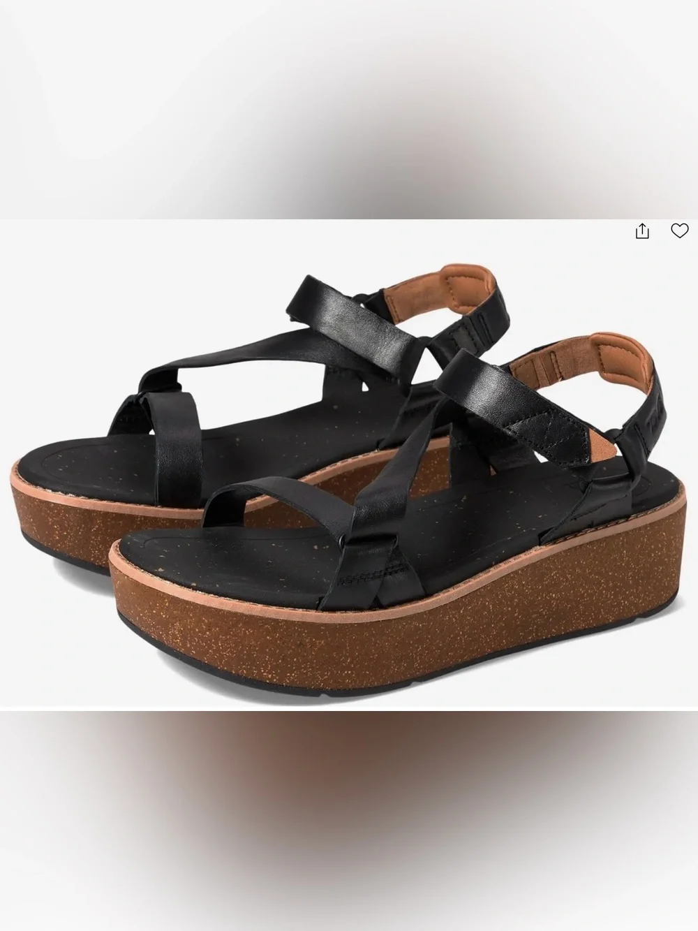 Teva Madera Wedge Platform Sandal Size 6